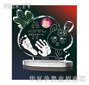 金鼎尽善尽美水晶手足印