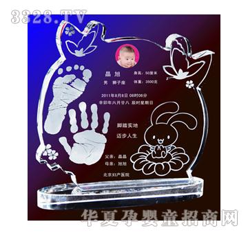 金鼎快乐无限水晶手足印