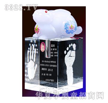 金鼎大印章水晶手足印