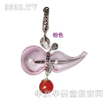 晶宝贝代代福（粉色）挂件