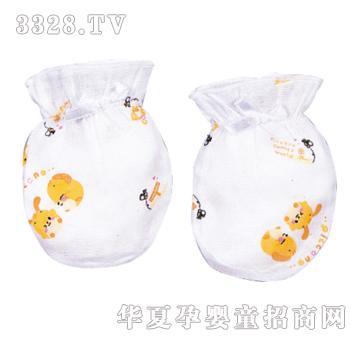 比卡诺满底印花手套2入装