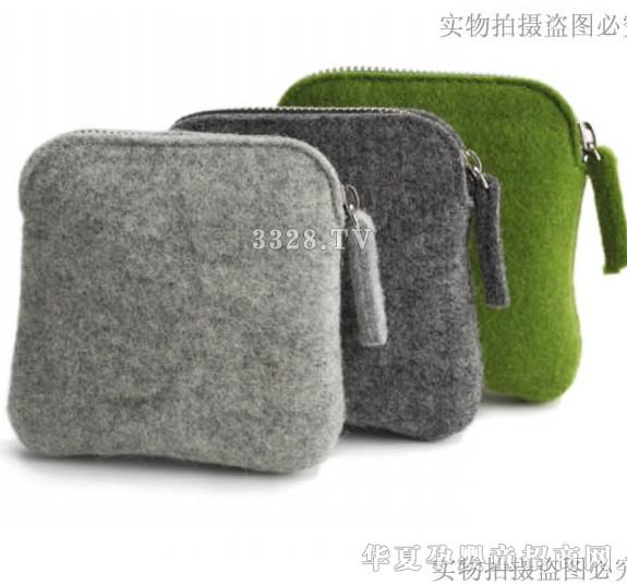 享乐家毛毡时尚化妆品包包1034