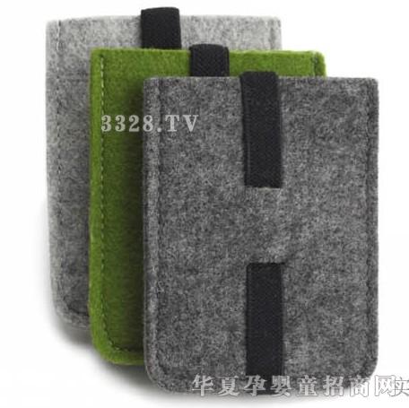享乐家毛毡手机包1009