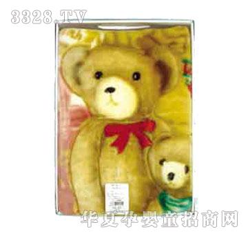 家婴坊可爱熊童毯礼盒