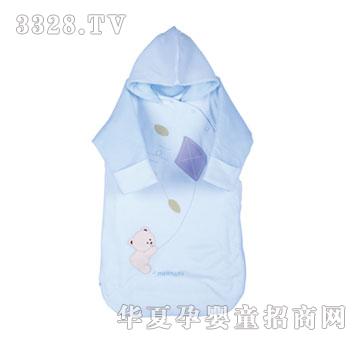 小米米针织床品连袖小睡袋YB30061B