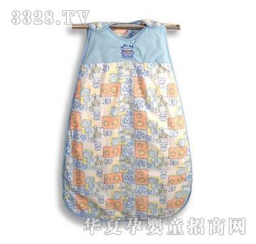 婴爱小船花睡袋