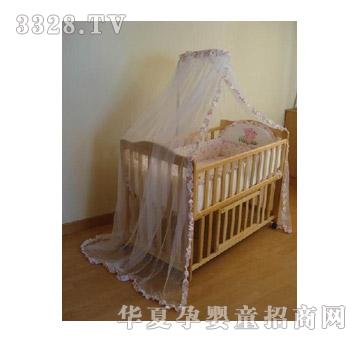 婴爱粉色蚊帐