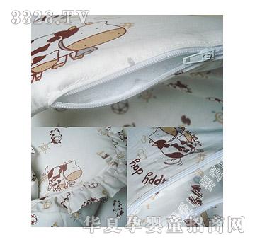 婴爱奶牛摇马拉链