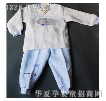 莱利贝比竹纤维素色夹丝肩纽套