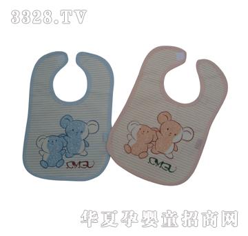 聪明谷中号毛巾口水肩