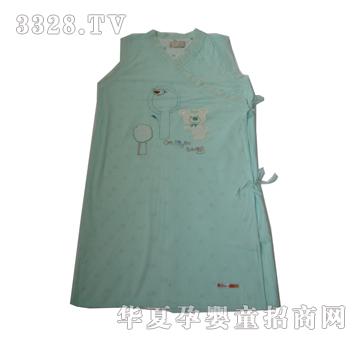 聪明谷小熊无袖睡袋
