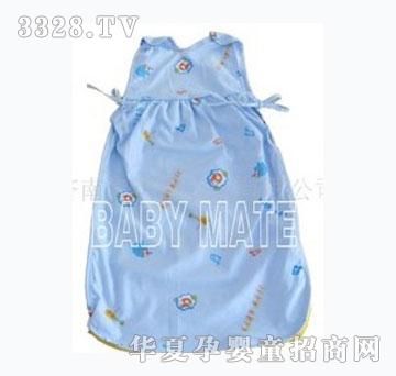 babymate蓝色四季防踢婴儿睡袋