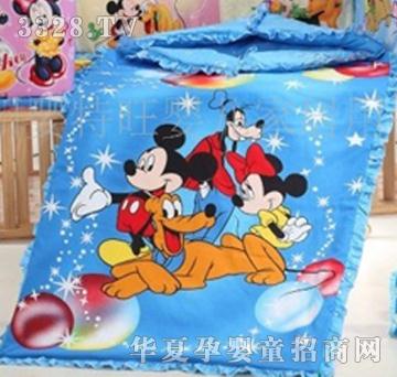 蓝色米老鼠儿童睡袋
