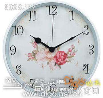 享乐家黄.12寸金属挂钟