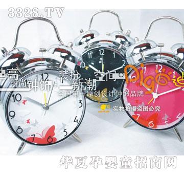 享乐家钟面立体蝴蝶设计-N40D5-11.6cm
