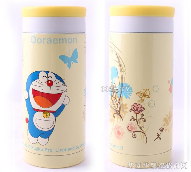 享乐家机器猫保温杯