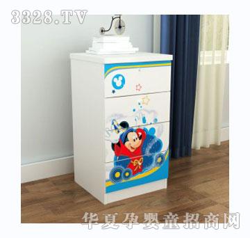 酷漫居迪士尼米奇魔法师儿童四斗柜