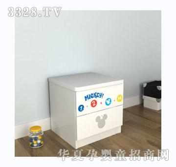 酷漫居迪士尼米奇魔法师儿童床头柜