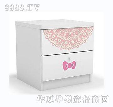 酷漫居HelloKitty春の樱床头柜