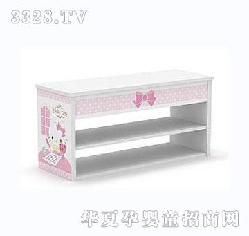 酷漫居HelloKitty甜蜜时刻翻盖鞋柜
