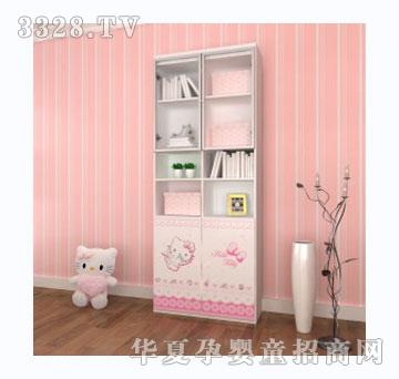 酷漫居HelloKitty新品爱美丽儿童二门书柜