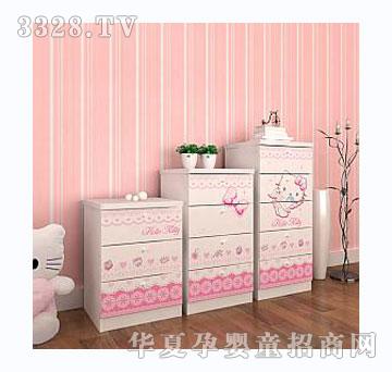 酷漫居HelloKitty新品爱美丽儿童斗柜