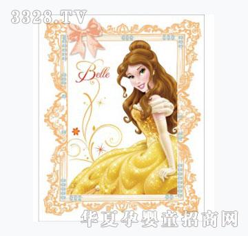 迪士尼挂画公主爱美丽a1
