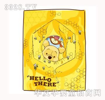 酷漫居迪士尼挂画维尼快乐童年a1