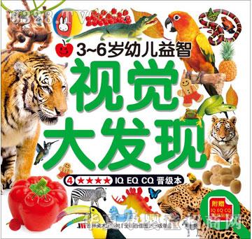 大苹果幼儿益智视觉大发现(全四册)晋级本
