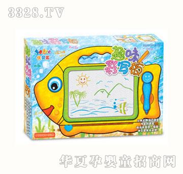 优贝比泡泡鱼彩色写字板