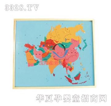 澳尔特亚洲地图嵌板