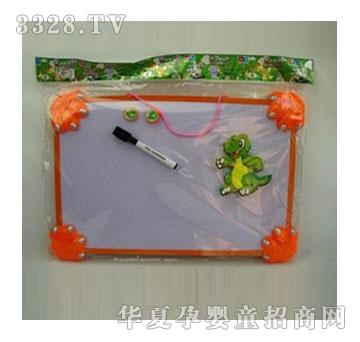 来兴恐龙磁吸白色写字板