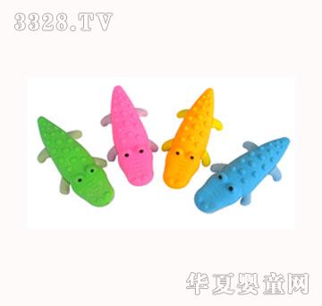 双叶3D橡皮擦鳄鱼