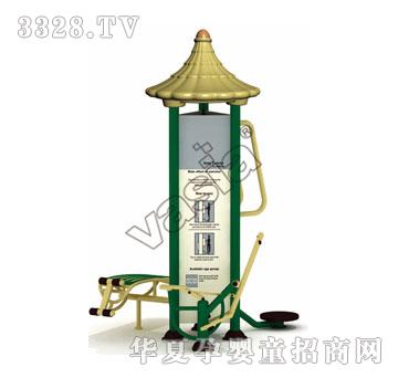 华夏三面豪华组合复肌板-骑马机-扭腰器VS-2191C