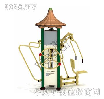 华夏三面豪华组合坐推-大转轮-双杠VS-2191E
