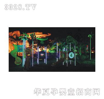 华夏户外小博士-组合滑梯-游乐设备-夜光VS2-2002A