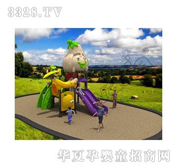华夏户外小博士-组合滑梯-游乐设备-水果系列VS2-2038A