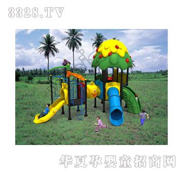 华夏户外小博士-组合滑梯-游乐设备-水果系列VS2-2043A