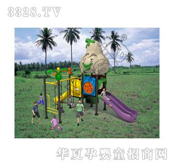 华夏户外小博士-组合滑梯-游乐设备-水果系列VS2-2044A