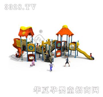 华夏户外小博士-组合滑梯-游乐设备-自然系列VS2-2055A