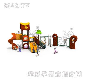 华夏户外小博士-组合滑梯-游乐设备-自然系列VS2-2059A