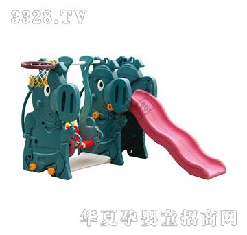 华夏小猪滑梯-秋千VS3-806