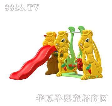 华夏兔宝宝滑梯-秋千VS3-706