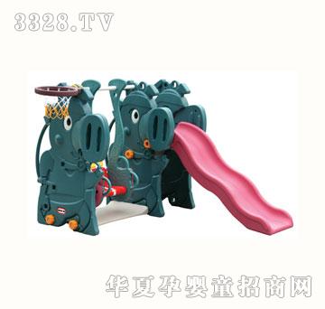 贝力BL-B8023小猪滑梯－秋千