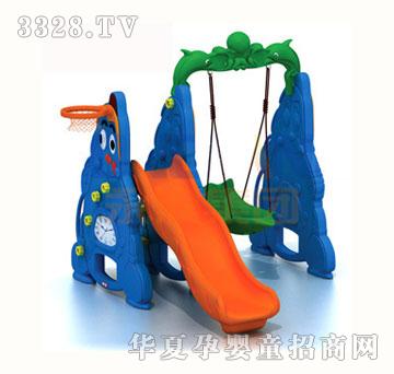 贝力BL-B8059快乐茄子滑梯－秋千