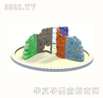 奇悦星起点组合塑料攀岩