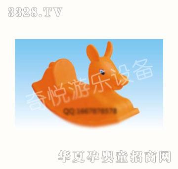 奇悦小鹿摇马（橙色）