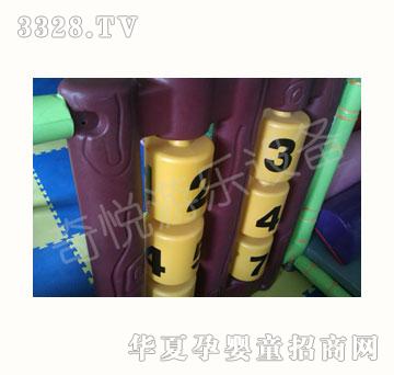 奇悦淘气堡配件数字隔排