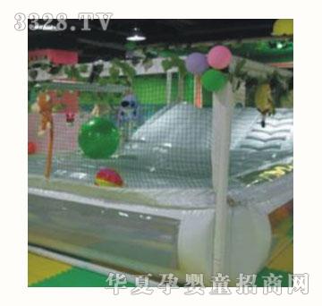 奇悦电动充气跳床