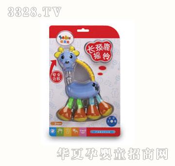 优贝比长颈鹿摇铃